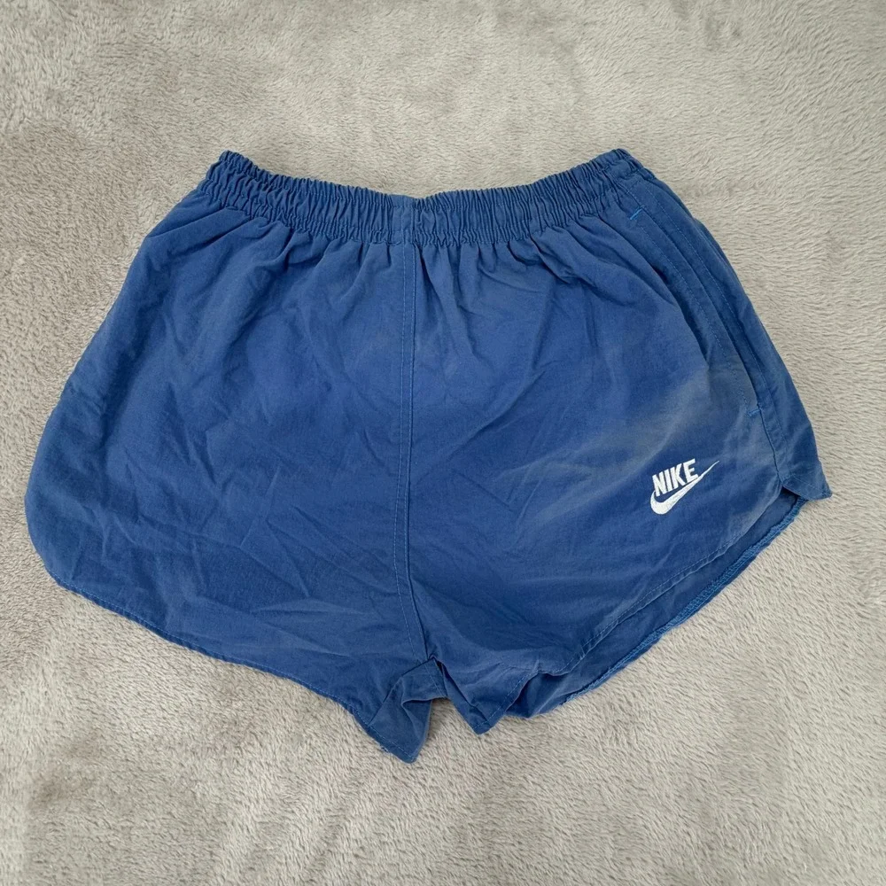 Vintage Nike Womens Running Shorts Small Blue Preowned